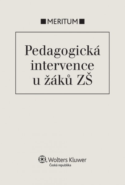 MERITUM Pedagogická intervence u žáků ZŠ