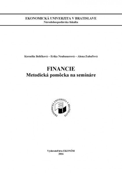 FINANCIE - metodická pomôcka na semináre