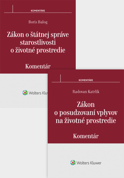 Balíček - Komentáre k zákonom o životnom prostredí