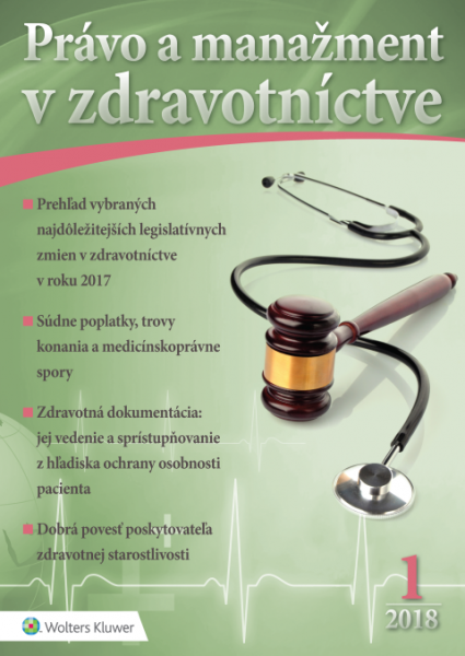 Právo a manažment v zdravotníctve