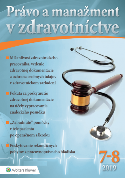 Právo a manažment v zdravotníctve