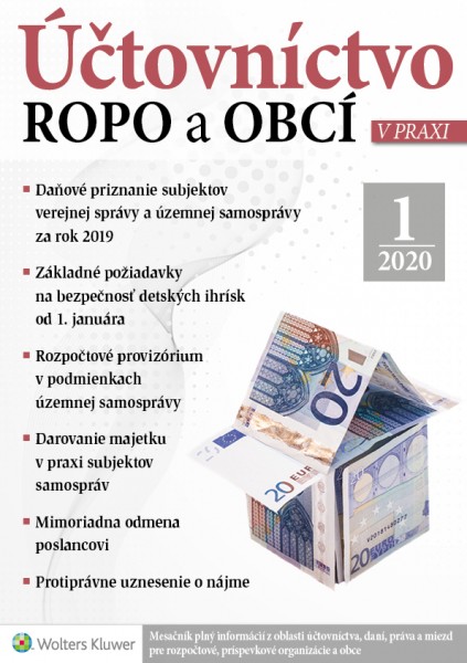 Účtovníctvo ROPO a obcí v praxi