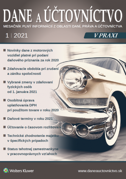 Dane a účtovníctvo v praxi
