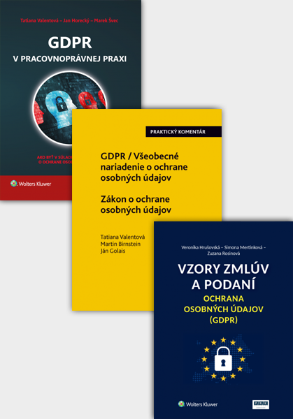 Balíček: GDPR / Ochrana osobných údajov II.