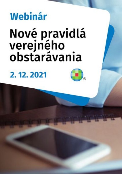 Nové pravidlá verejného obstarávania