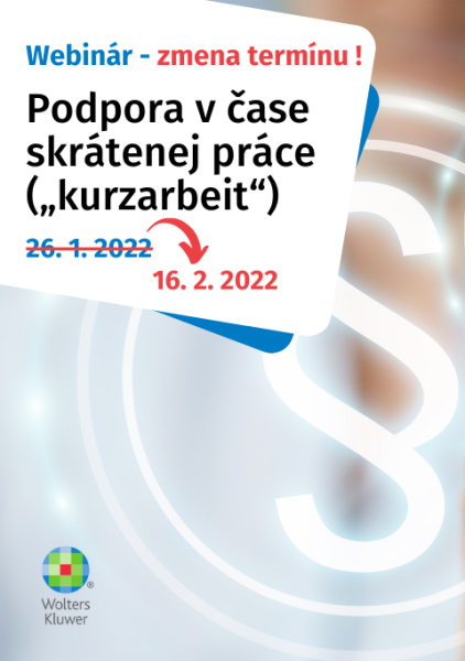 Podpora v čase skrátenej práce („kurzarbeit“)