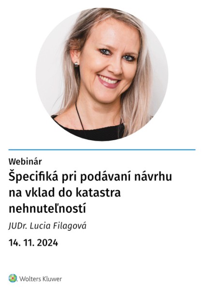 Špecifiká pri podávaní návrhu na vklad do katastra nehnuteľností