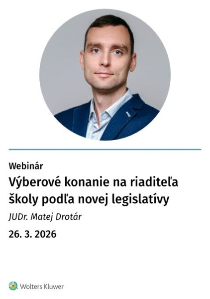 Výberové konanie na riaditeľa školy podľa novej legislatívy