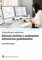 Videozáznam webinára | Účtovná závierka v podvojnom účtovníctve podnikateľov