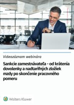 Videozáznam webinára | Sankcie zamestnávateľa - od krátenia dovolenky a nadtarifných zložiek mzdy po skončenie pracovného pomeru