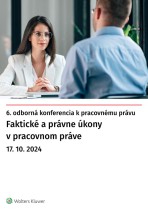 6. odborná konferencia k pracovnému právu