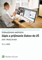 Videozáznam webinára | Zápis a prijímanie žiakov do ZŠ