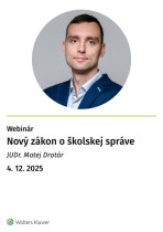 Nový zákon o školskej správe