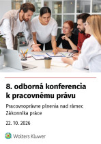 8. odborná konferencia k pracovnému právu