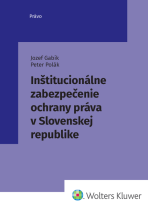 Inštitucionálne zabezpečenie ochrany práva v Slovenskej republike, 1. vydanie