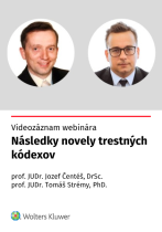 Videozáznam webinára | Následky novely trestných kódexov