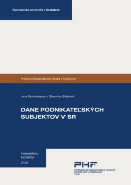DANE PODNIKATEĽSKÝCH SUBJEKTOV V SR